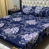 3D CRYSTAL COTTON BEDSHEET
